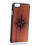 MMORE Wood Compass Phone Case