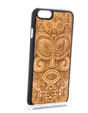 MMORE Wood Tribal Mask Phone Case