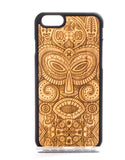 MMORE Wood Tribal Mask Phone Case