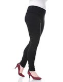 Chicwe Women's Plus Size Skinny Pants with Deep Waist Band US16-26